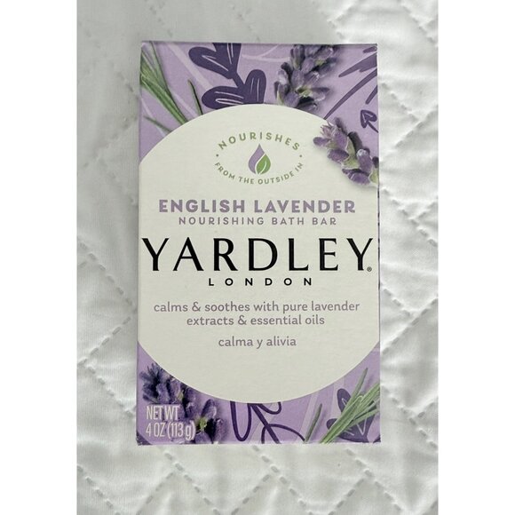 Yardley London Nourishing Bath Bar Variety Pack -‎ English Lavender & Oatmeal - Picture 3 of 6